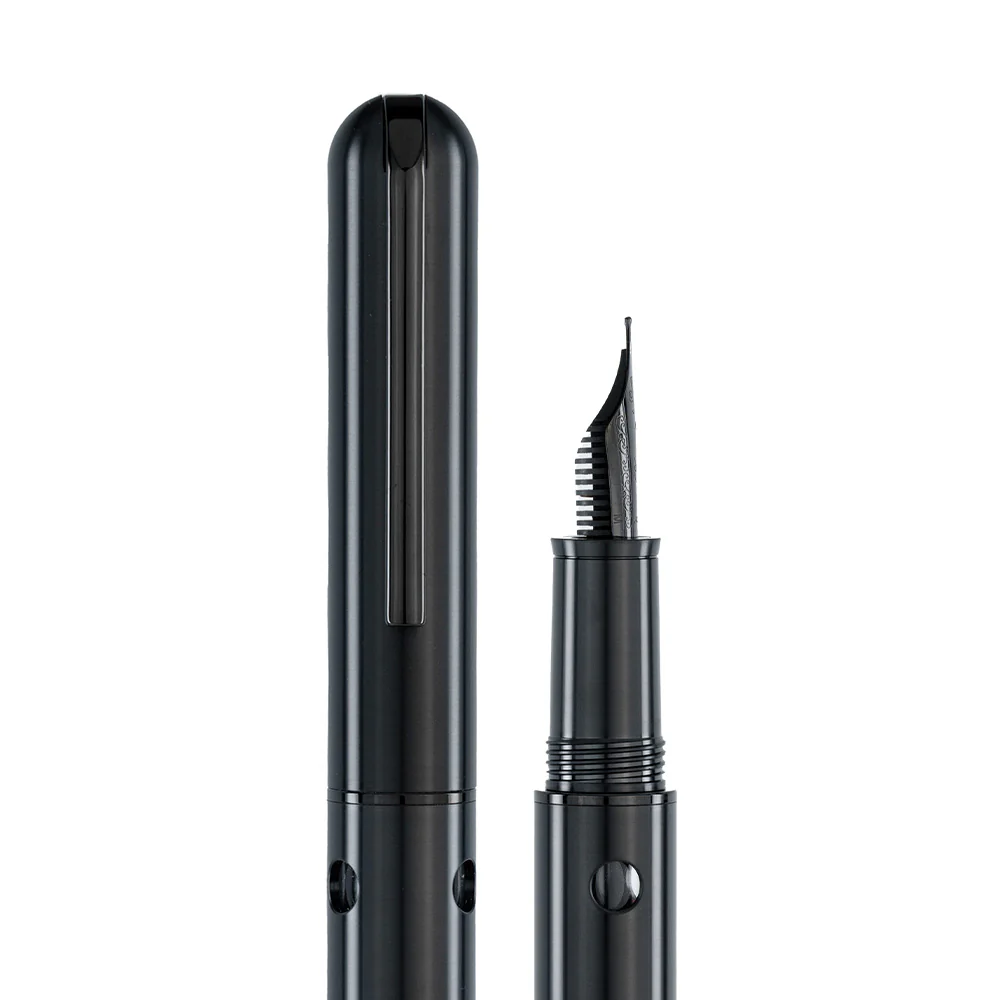 Nahvalur Nautilus Ti Fountain Pen Black - Image 6