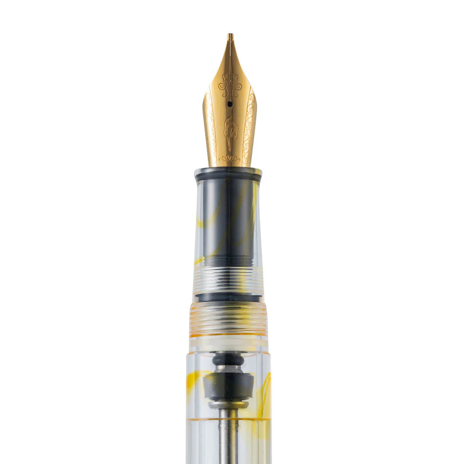Nahvalur Original Plus Fountain Pen Gold Ocellatus - Image 4