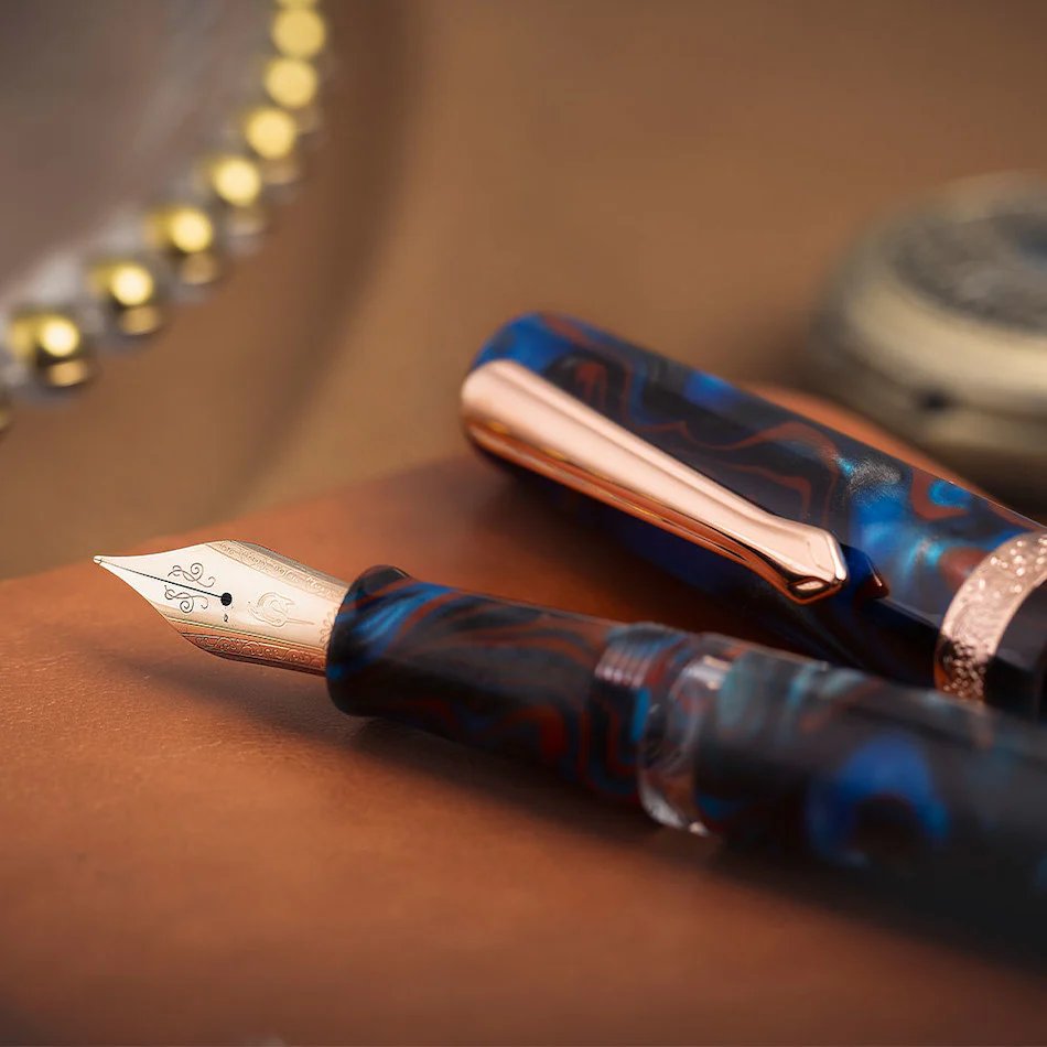 Nahvalur Schuylkill Fountain Pen Dragonet Sapphire - Image 5