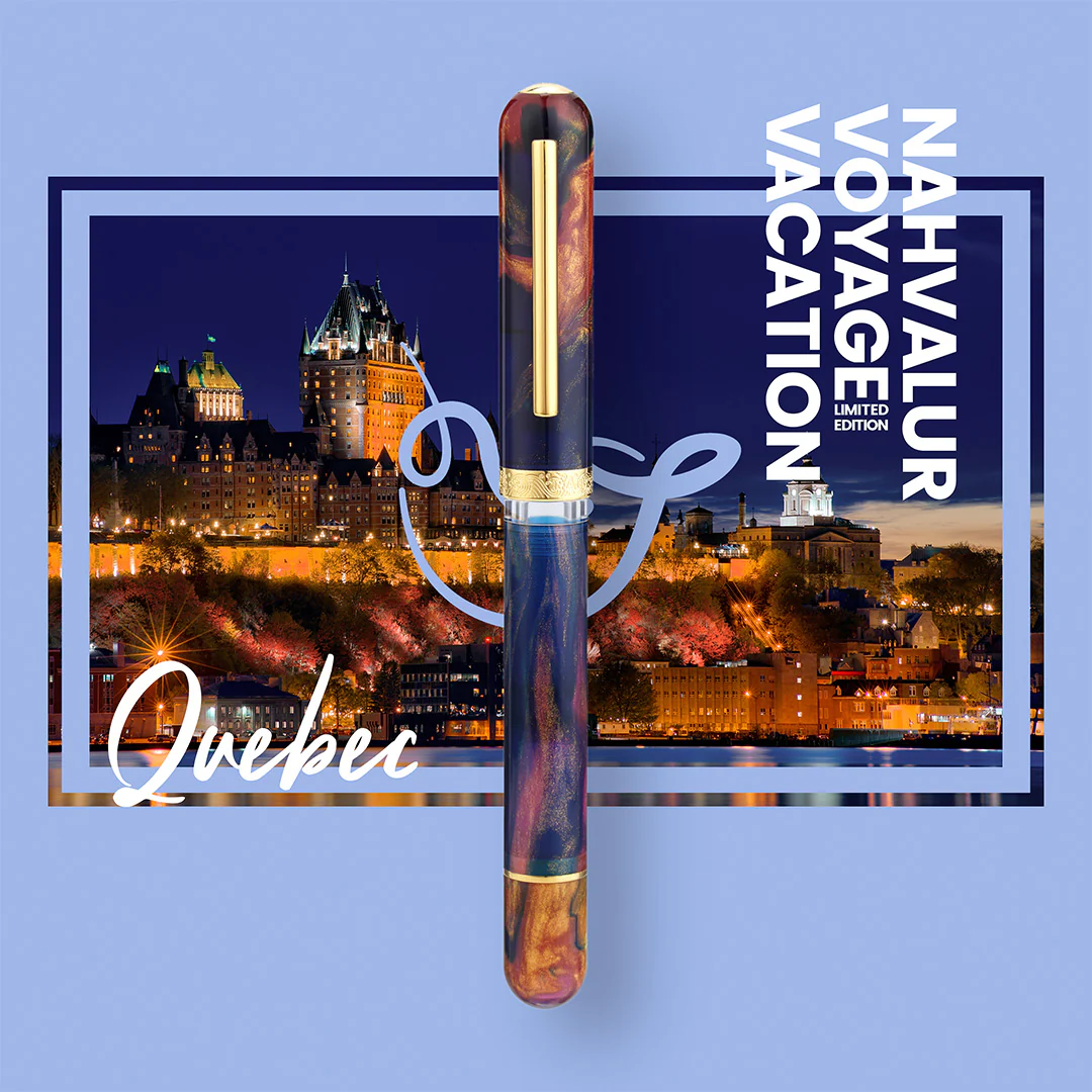 Nahvalur Voyage Vacation Fountain Pen Quebec Limited Edition - Image 2