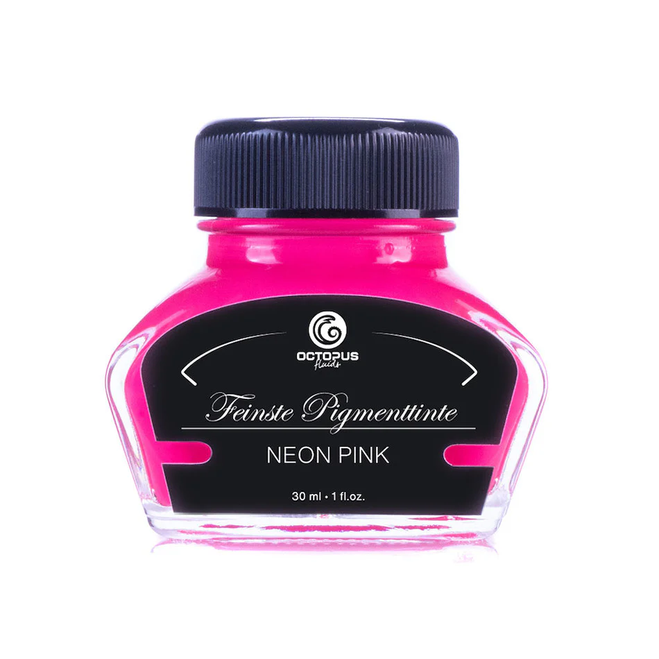 Octopus Neon Fountain Pen Ink 30ml - Image 4