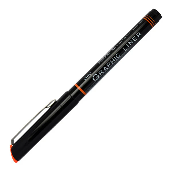 OHTO Graphic Liner Rollerball Drawing Pen CFR-150GL - Image 2