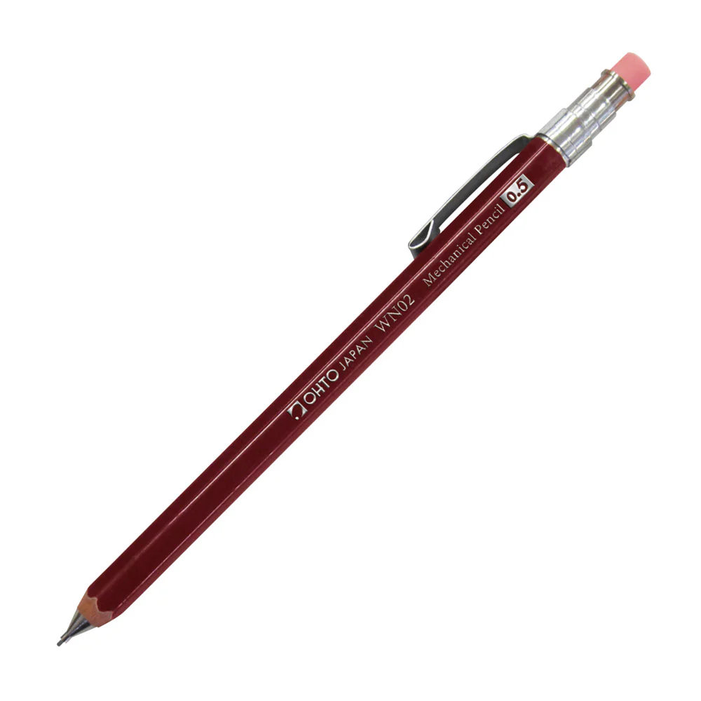 OHTO WN02 Wooden Mechanical Pencil - Image 4