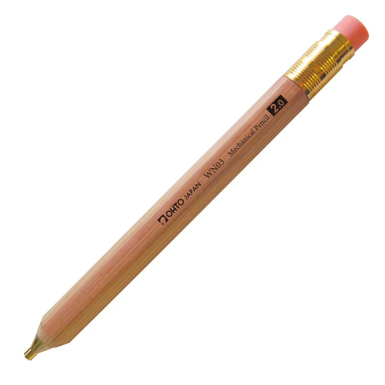 OHTO WN03 Wooden Mechanical Pencil - Image 4