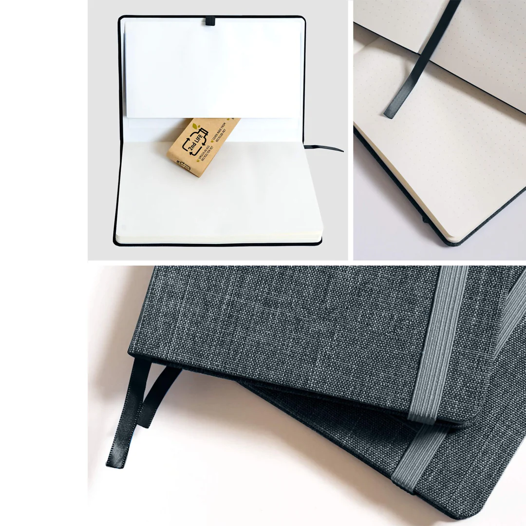 ONLINE 2nd Life Notebook A5 Grey Dotted - Image 2