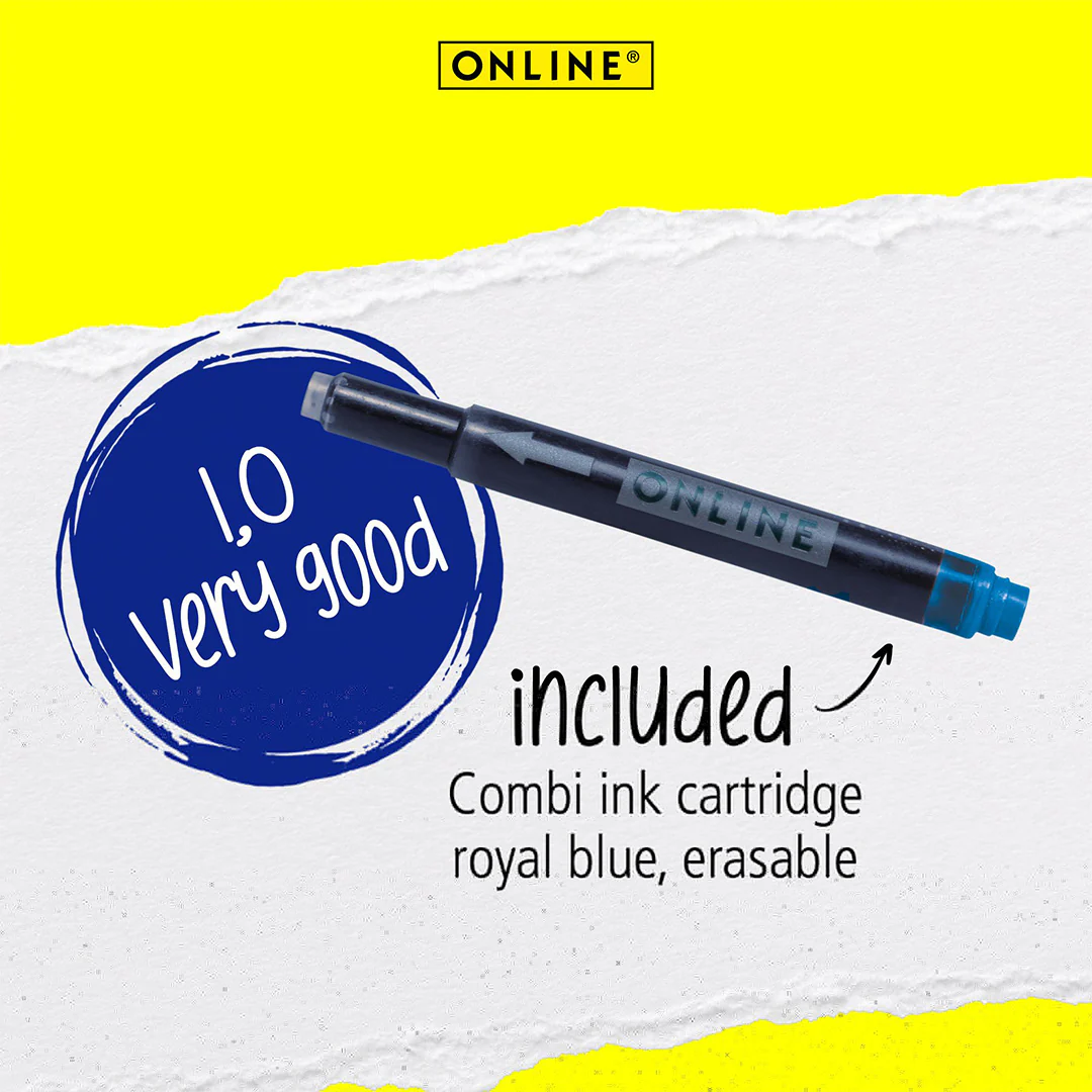 ONLINE AIR Blue Angel certificated fountain pen Black n'Grey - Image 5