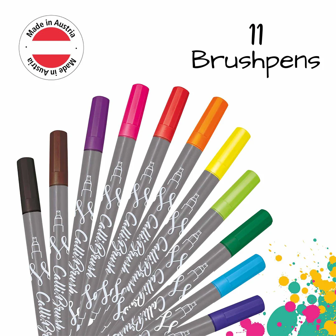 ONLINE Calligraphy Brush Gift Set of 11 - Image 2
