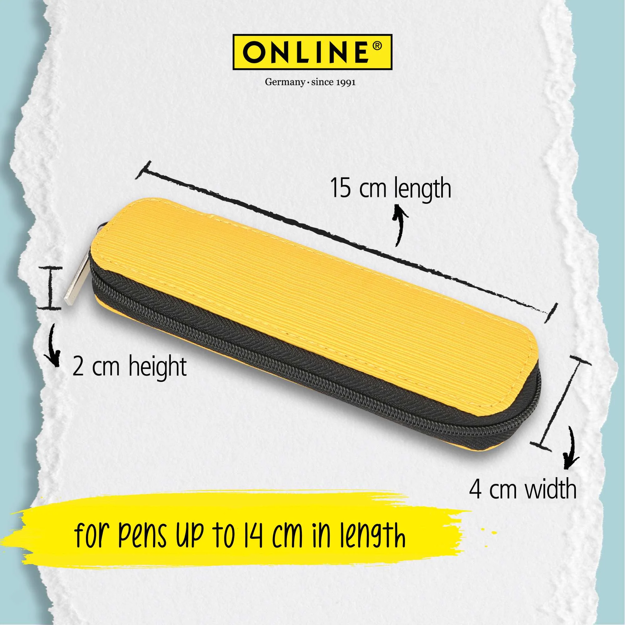 ONLINE Eleganza Notebook Ballpoint and Case Writing Set Yellow - Image 4