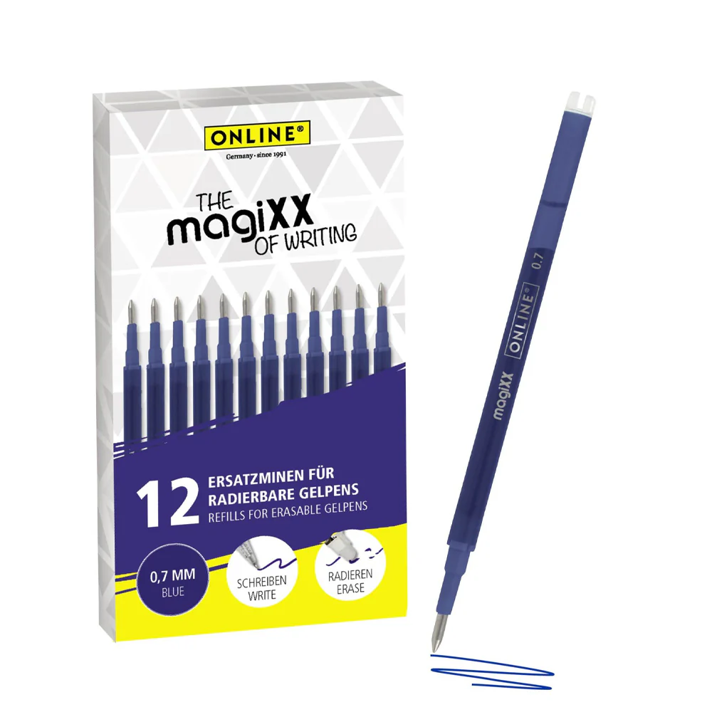 ONLINE magiXX Erasable Gel Pen Refill Set of 12 - Image 2