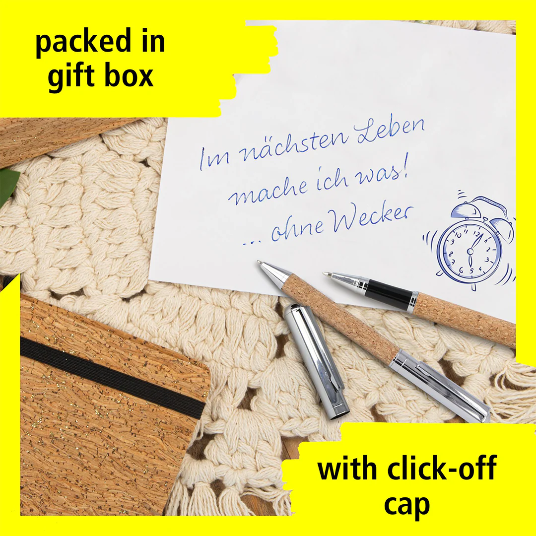 ONLINE Rollerball Pen Cork in Bamboo box - Image 3