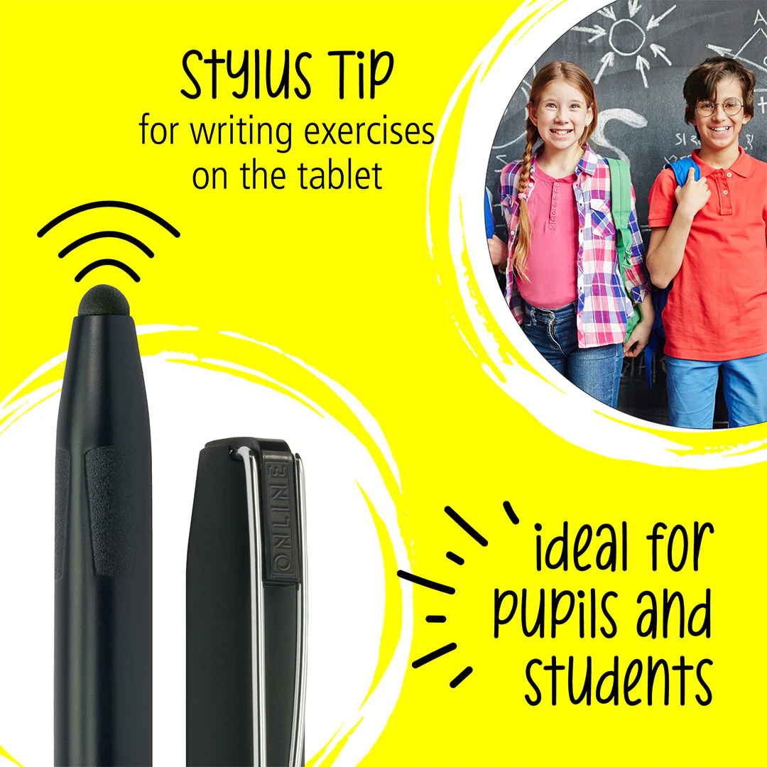 ONLINE Switch Plus Fountain Pen with Stylus Tip Black - Image 2