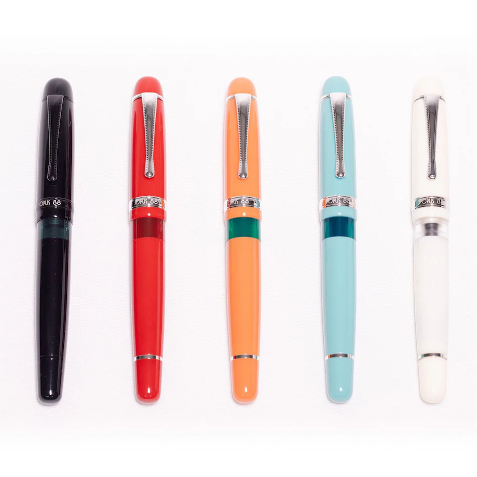 Opus 88 Jazz Color Fountain Pen Orange - Image 2