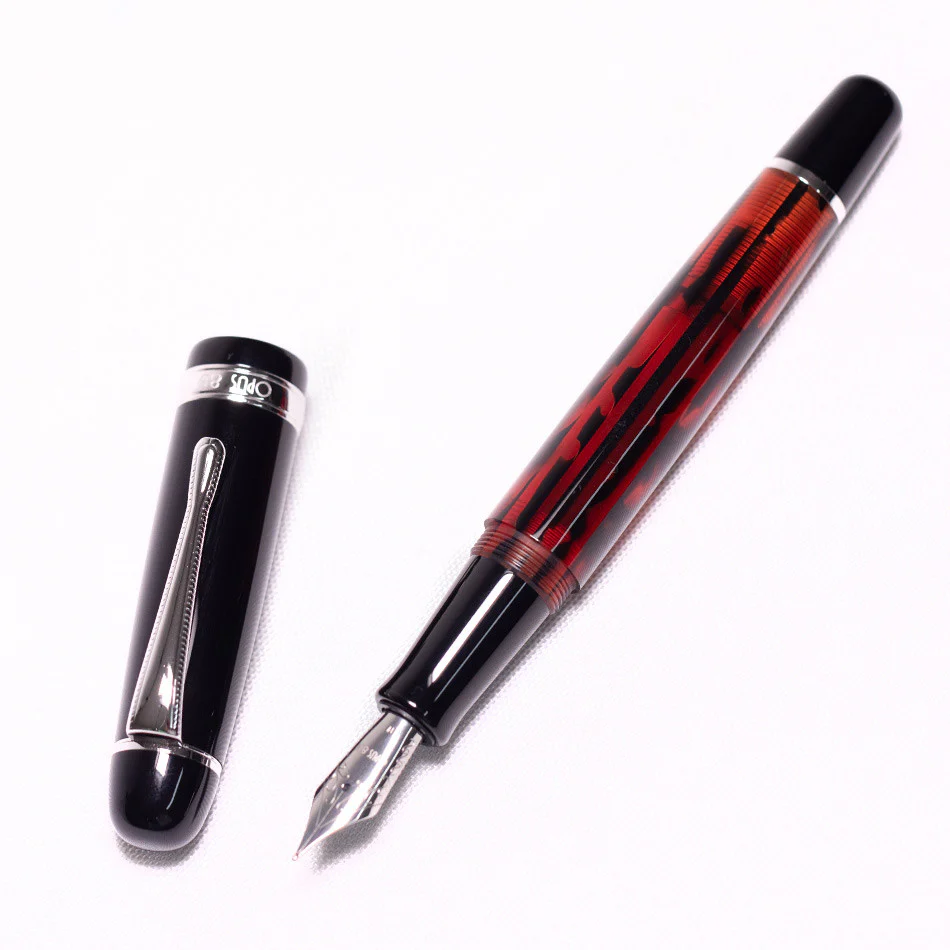 Opus 88 Jazz Fountain Pen Red - Image 2