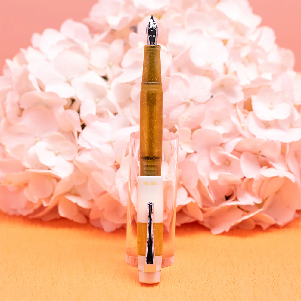 Opus 88 Koloro Eye Dropper Fountain Pen Gold - Image 2