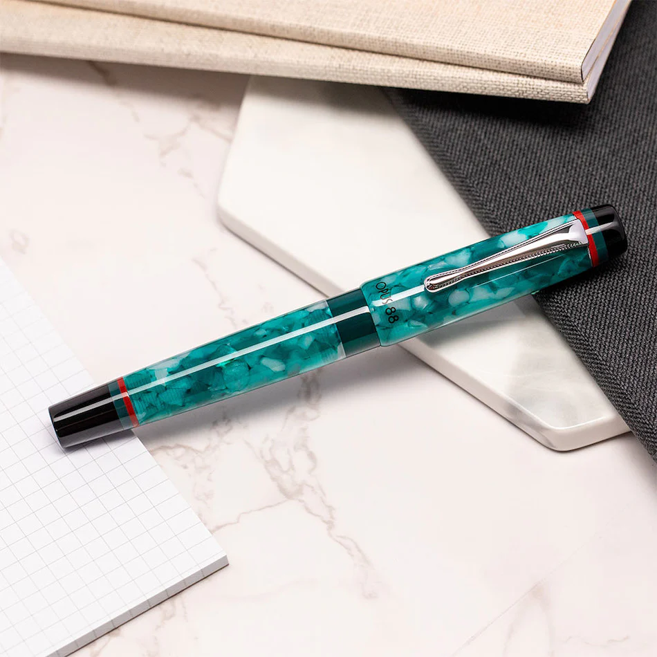 Opus 88 Minty Fountain Pen Light Blue - Image 4