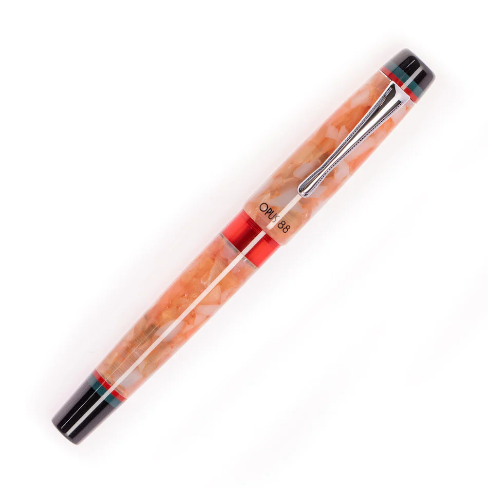 Opus 88 Minty Fountain Pen Orange - Image 3