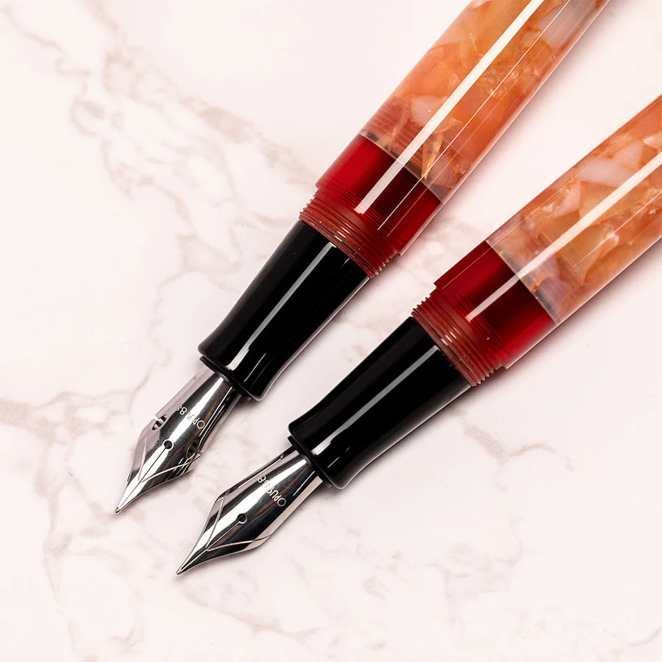 Opus 88 Minty Fountain Pen Orange - Image 6