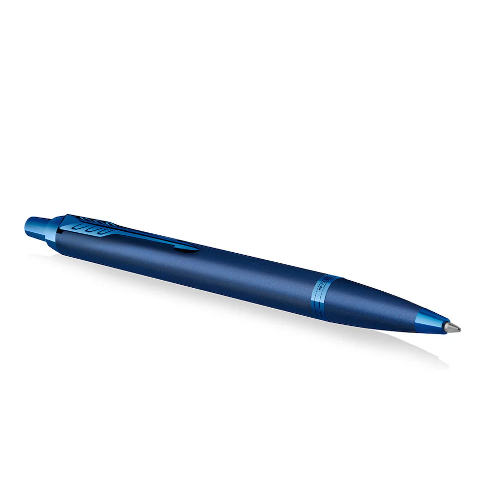 Parker IM Monochrome Blue Ballpoint Pen - Image 3