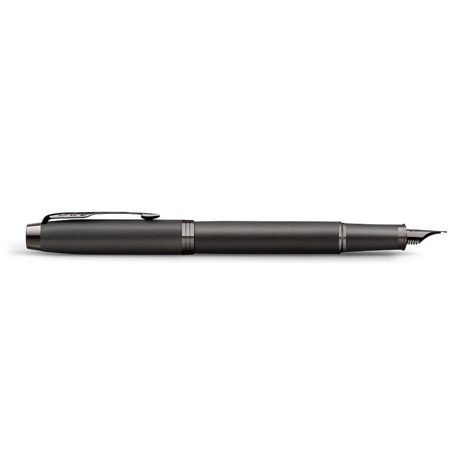 Parker IM Monochrome Titanium Fountain Pen - Image 4