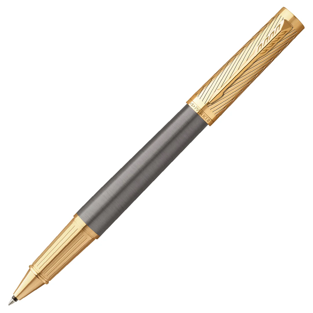Parker Ingenuity Pioneers Collection Rollerball Pen Grey with Gold Trim