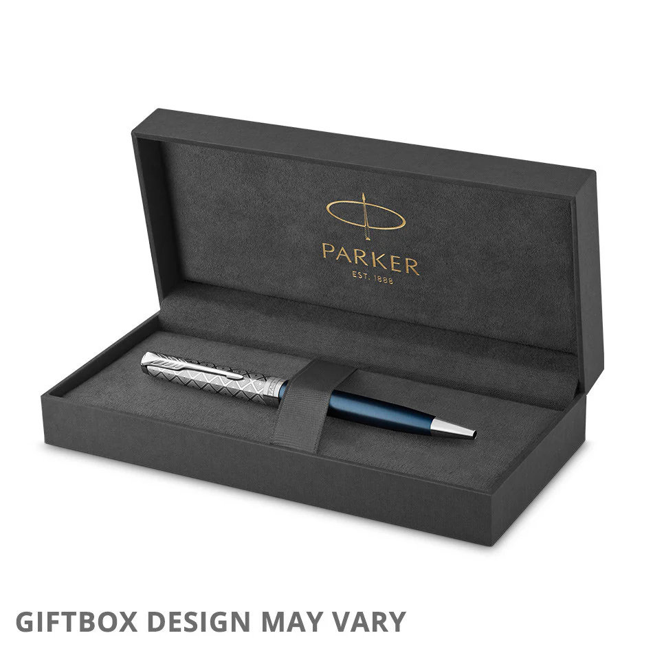 Parker Sonnet Ballpoint Pen Metal Blue - Image 2