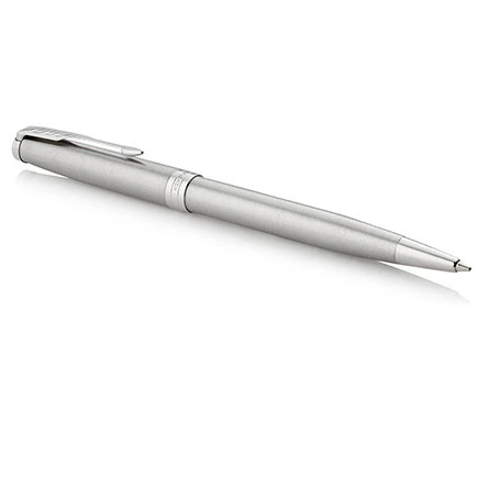 Parker Sonnet Ballpoint Pen Stainless Steel with Palladium Trim - Image 2
