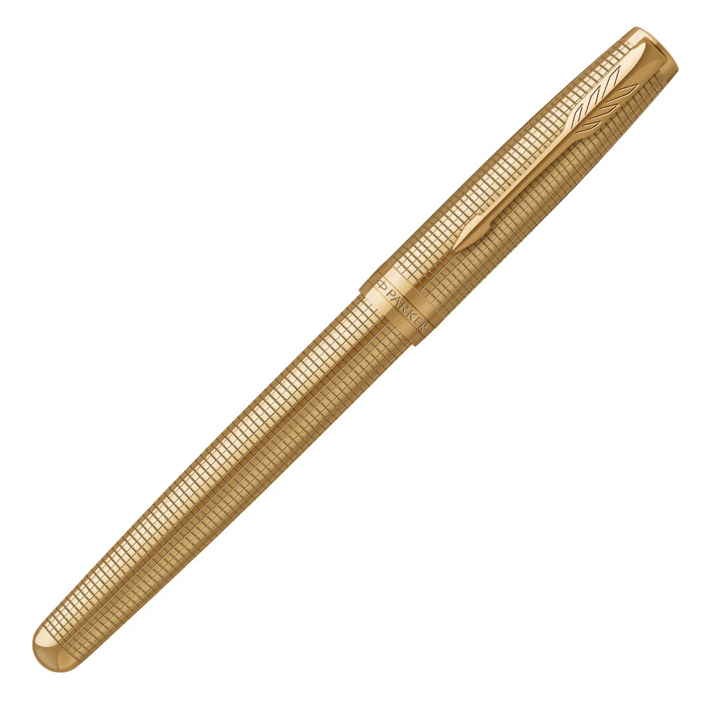 Parker Sonnet Fountain Pen Cisele Gold 18kt Nib - Image 4
