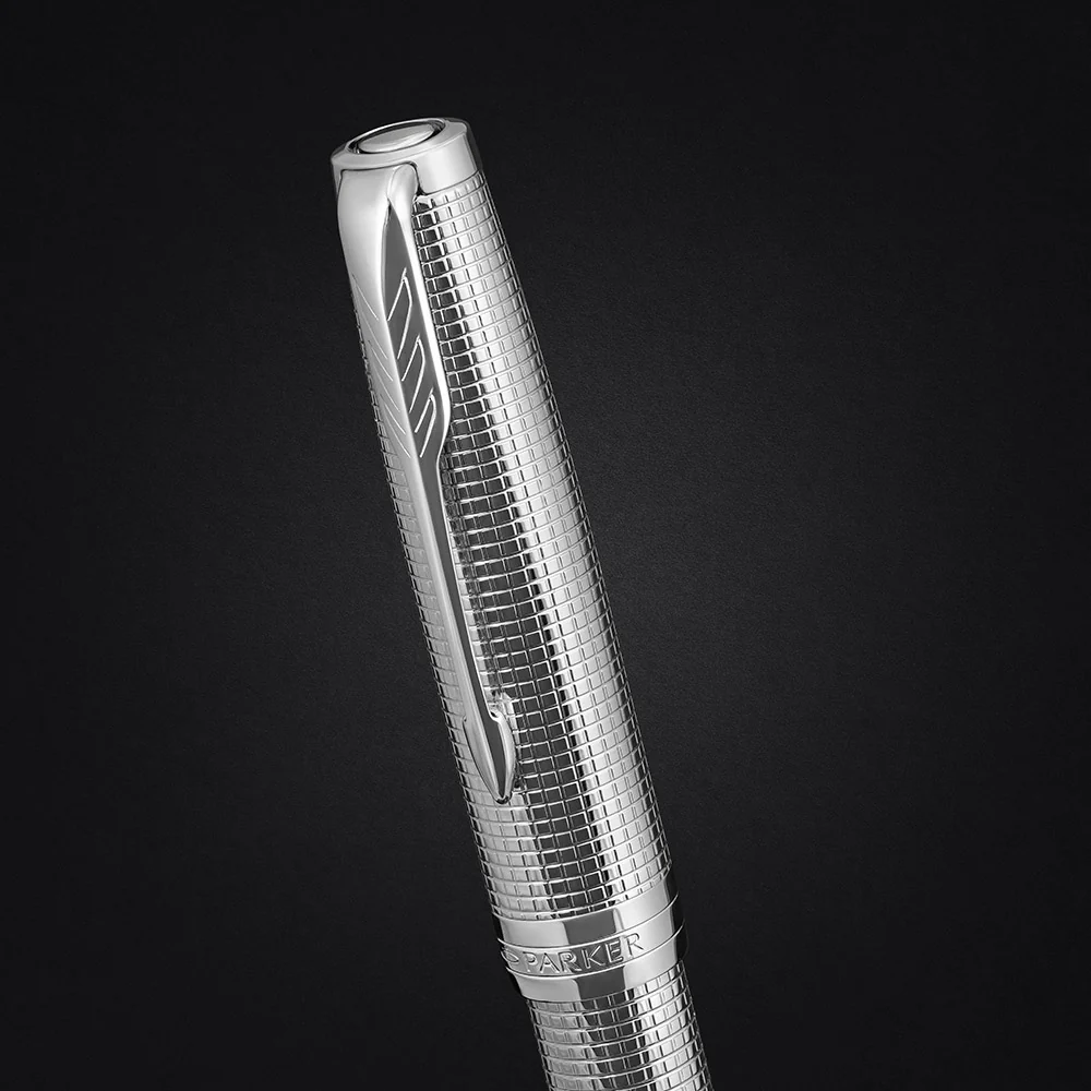 Parker Sonnet Rollerball Pen Cisele Palladium - Image 2