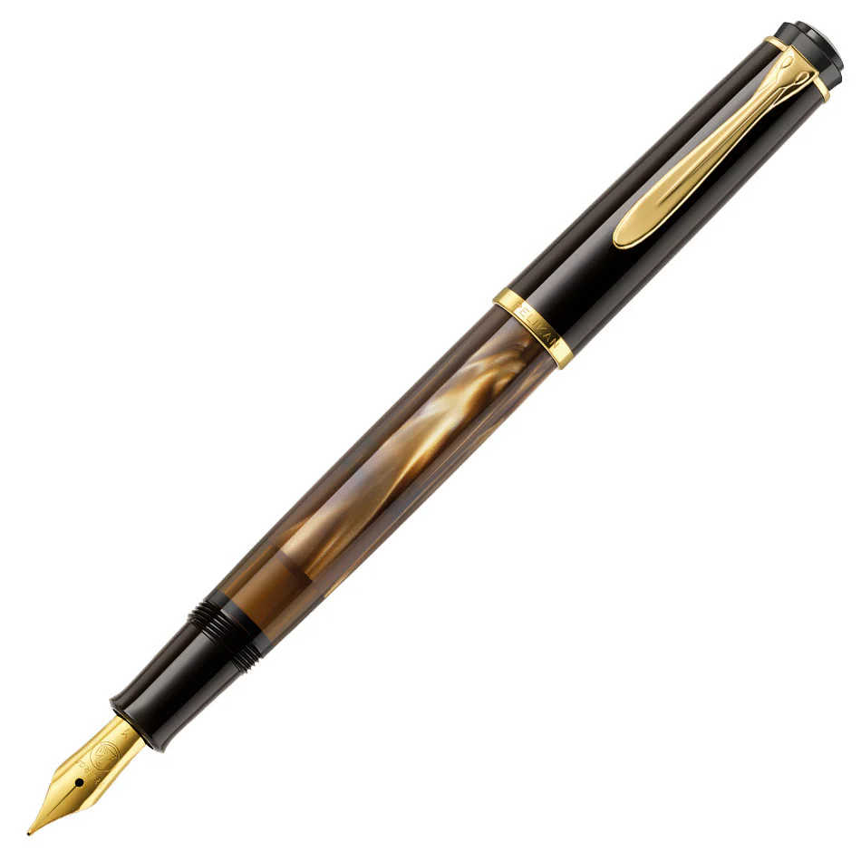 Pelikan Classic M200 Brown Marbled Fountain Pen