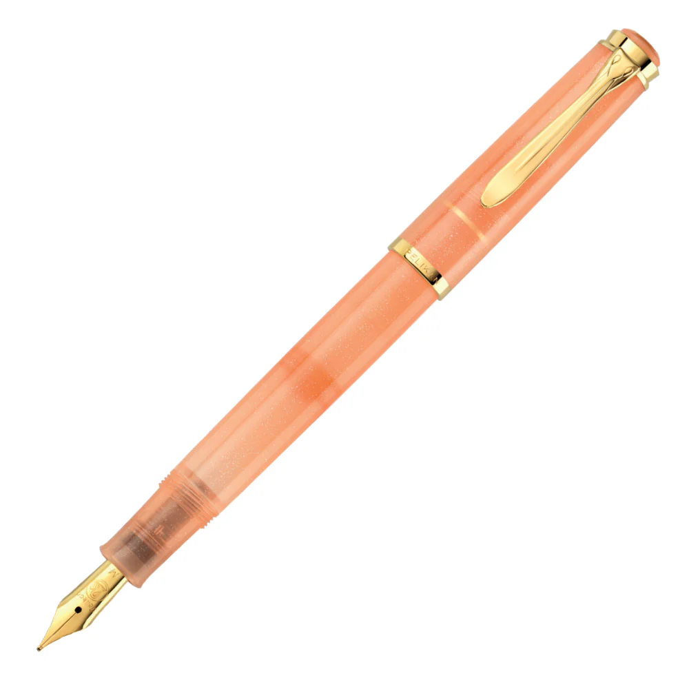 Pelikan Classic M200 Fountain Pen and Ink Gift Apricot Achat - Image 4