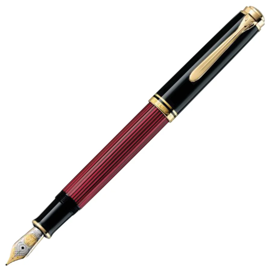 Pelikan Souveran M800 Fountain Pen Black / Red