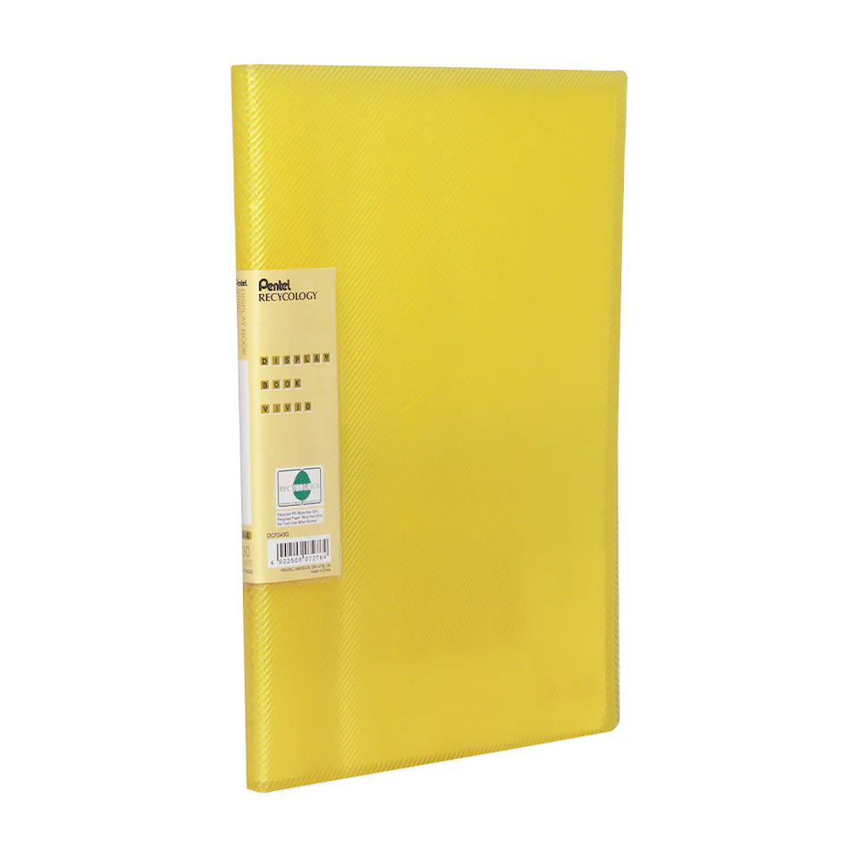 Pentel Display Book Vivid Yellow