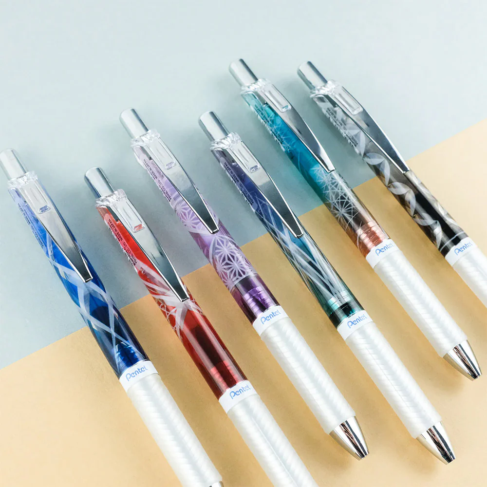 Pentel EnerGel Edo Kiriko 0.5mm Black - Image 2