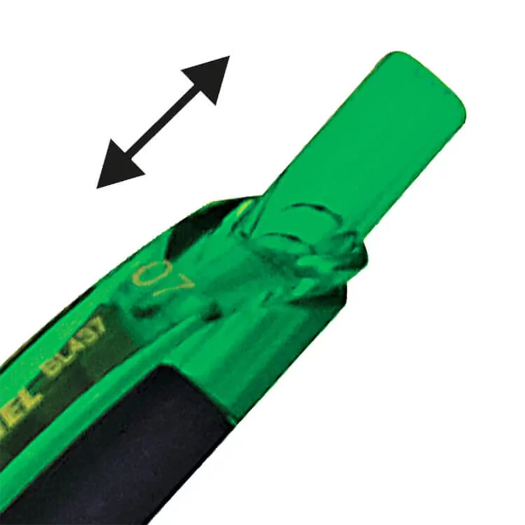 Pentel EnerGel Noir Rollerball Pen 0.7mm tip BL437R1 - Image 2
