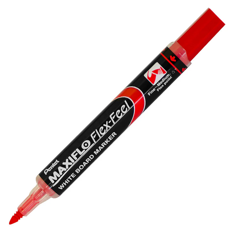 Pentel Maxiflo Flexible Tip Whiteboard Marker Pen MWL5S - Image 3