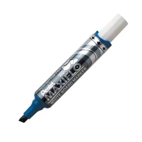 Pentel Maxiflo Medium Chisel Tip Whiteboard Marker Pen MWL6