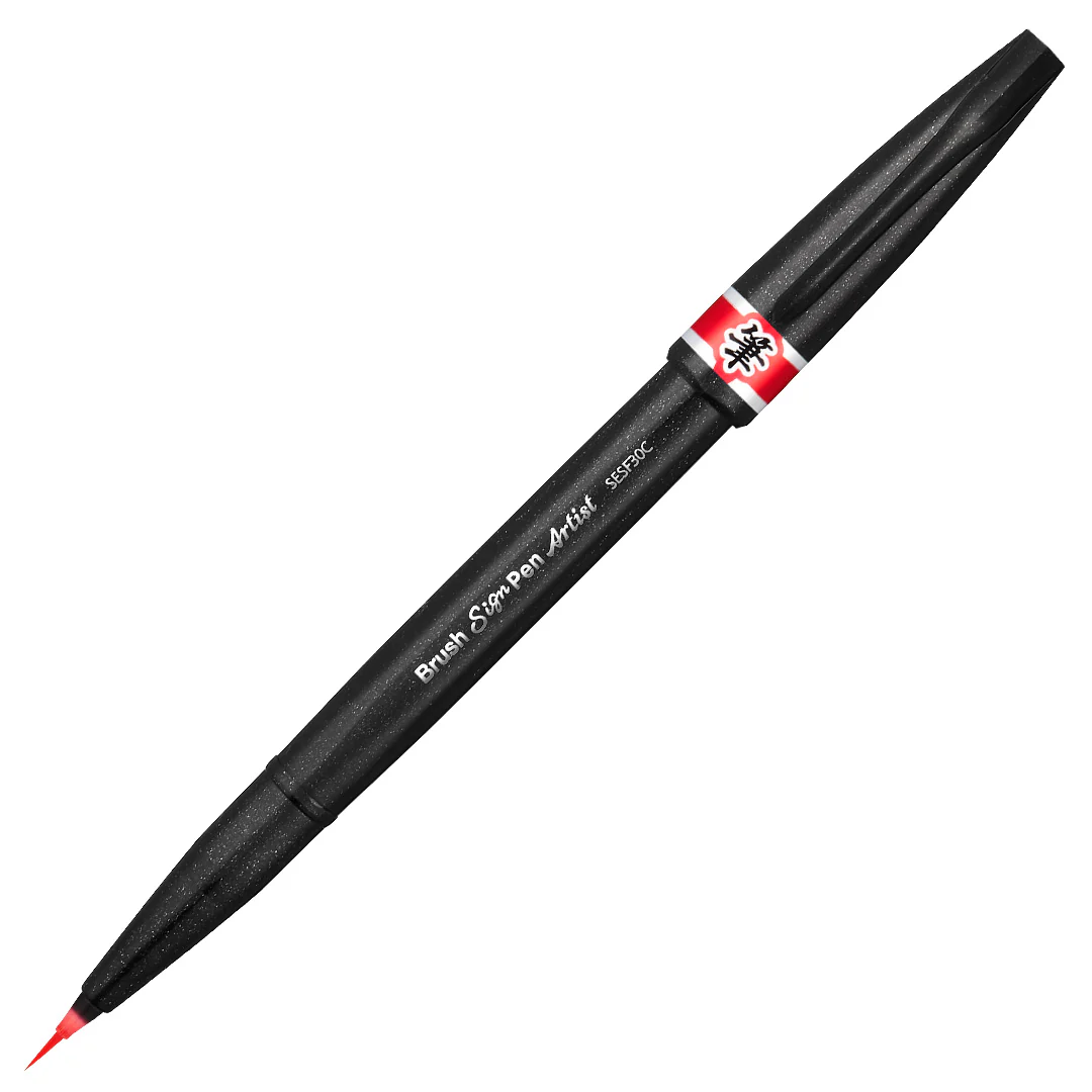 Pentel Touch Brush Sign Pen Artist - Image 10