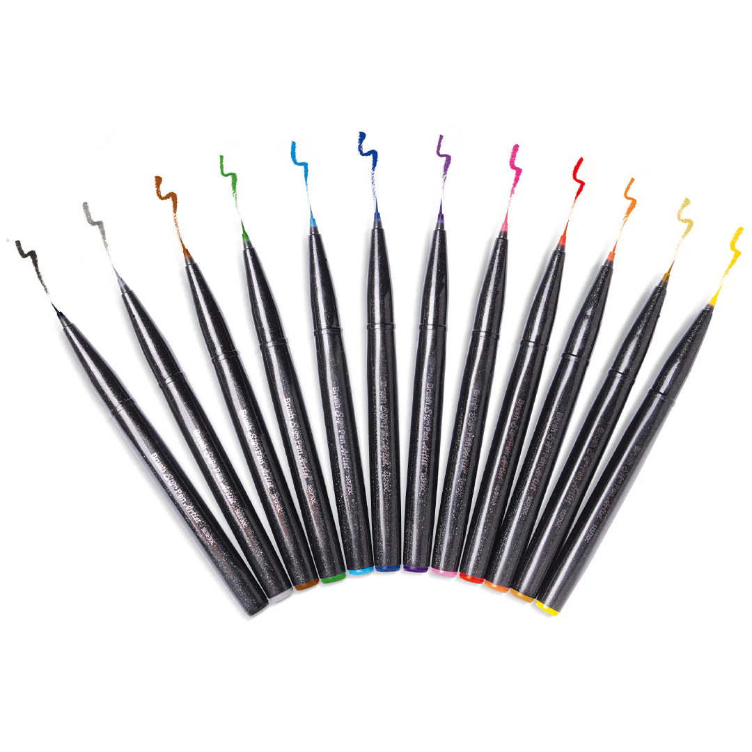 Pentel Touch Brush Sign Pen Artist - Image 14