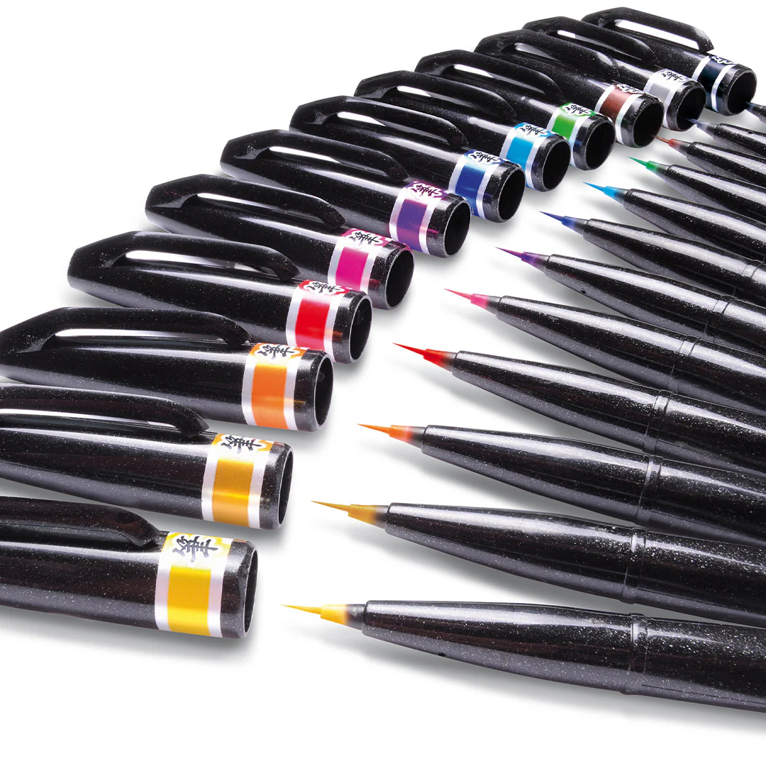 Pentel Touch Brush Sign Pen Artist - Image 16