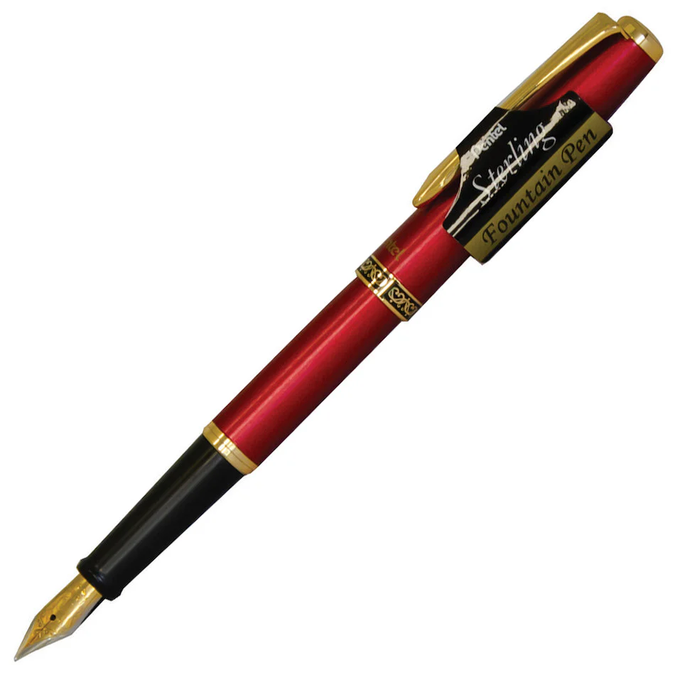 Pentel Sterling Fountain Pen Garnet
