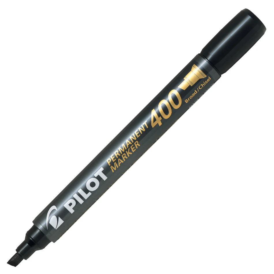 Pilot 400 Permanent Marker Chisel Tip - Image 2