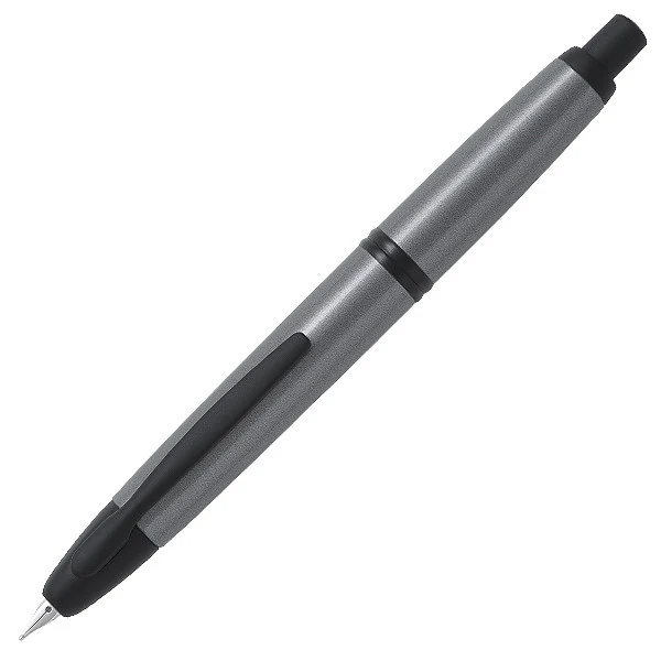 Pilot Capless Fountain Pen Grey with Matt Black Trim