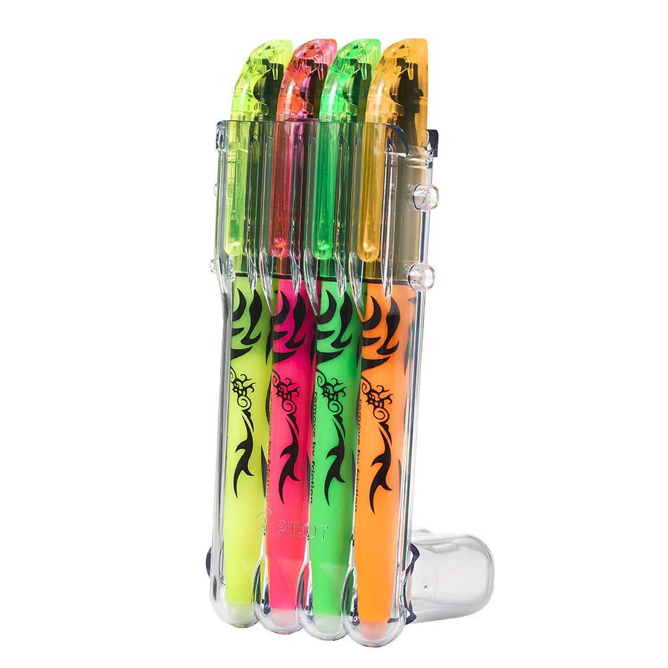 Pilot FriXion Light Erasable Highlighter Assorted Set of 4 - Image 2