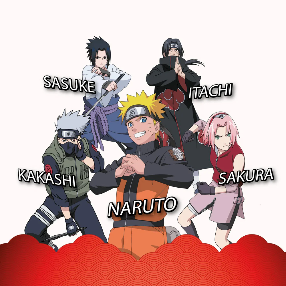 Pilot FriXion x Naruto Shippuden Limited Edition Set of 3 - Image 4