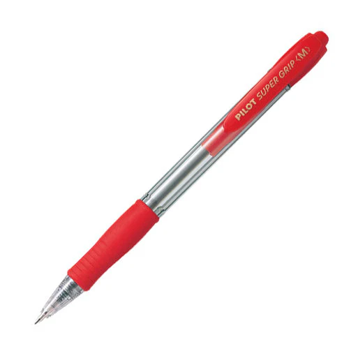 Pilot Super Grip Ballpoint Pen BPGP10RM - Image 2