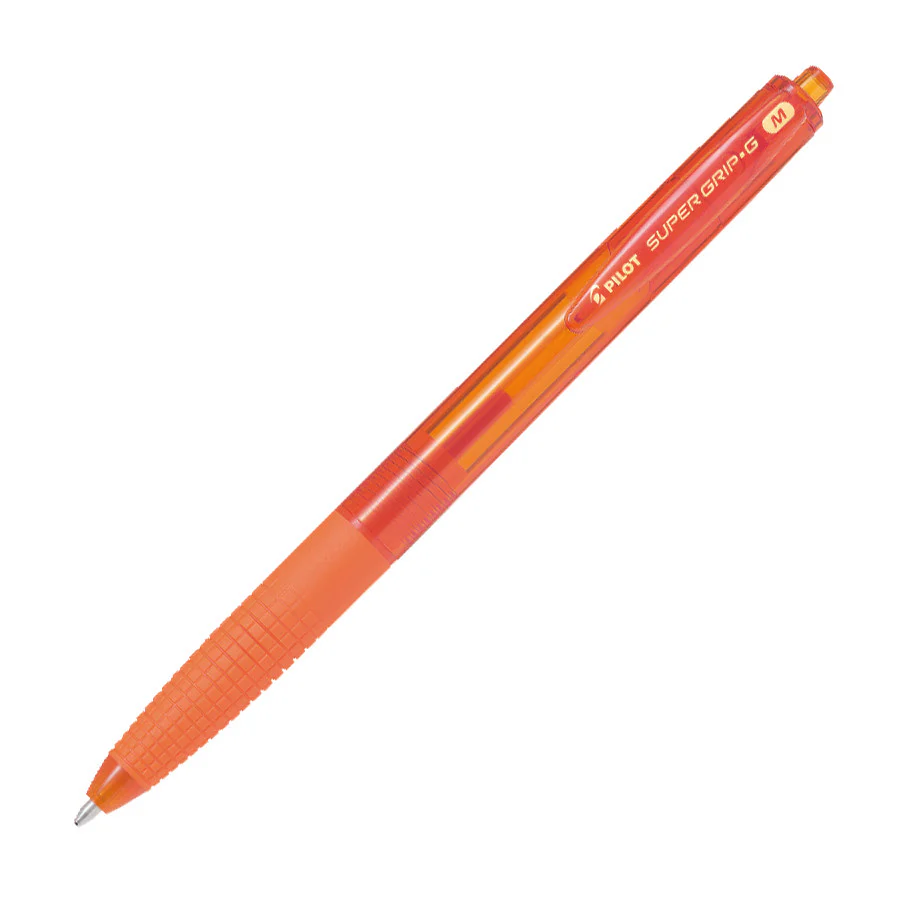 Pilot Super Grip G Retractable Ballpoint Pen Neon - Image 4