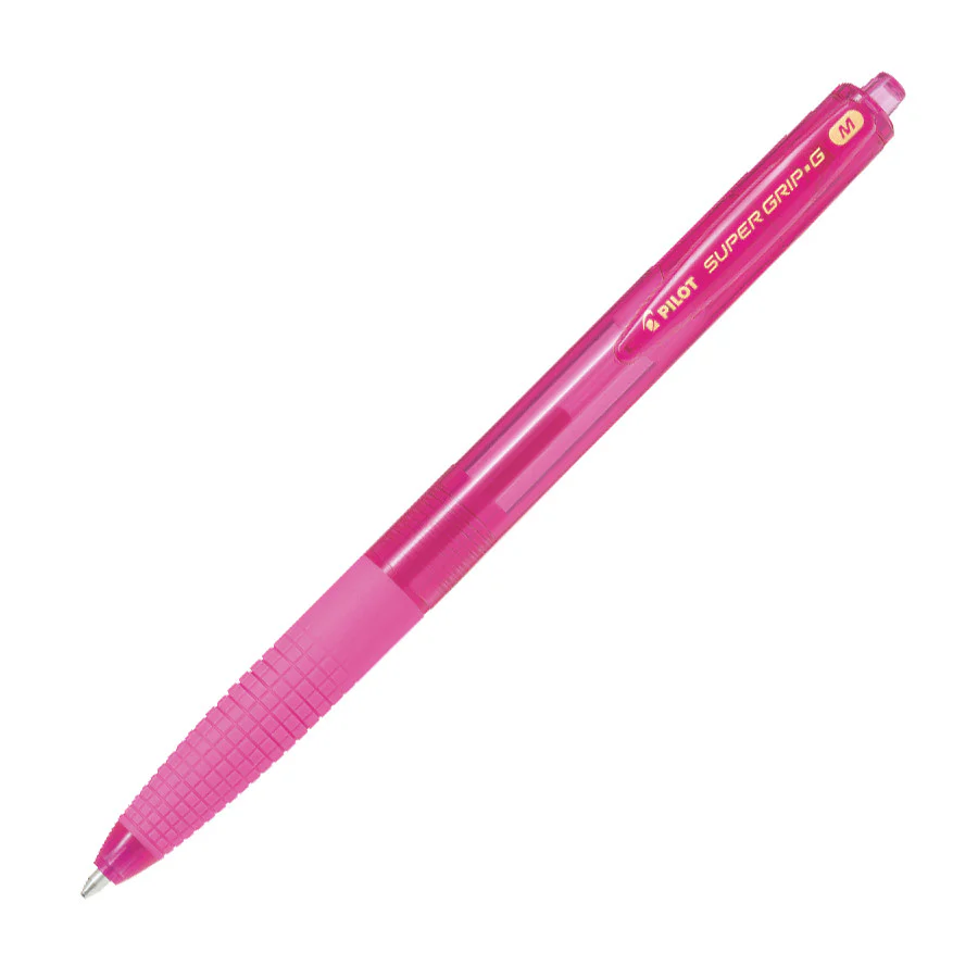 Pilot Super Grip G Retractable Ballpoint Pen Neon - Image 5