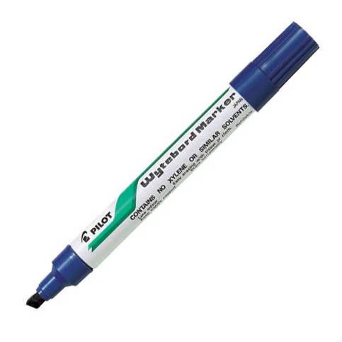 Pilot Wytebord Dry Wipe Marker Metal Barrel Chisel Tip