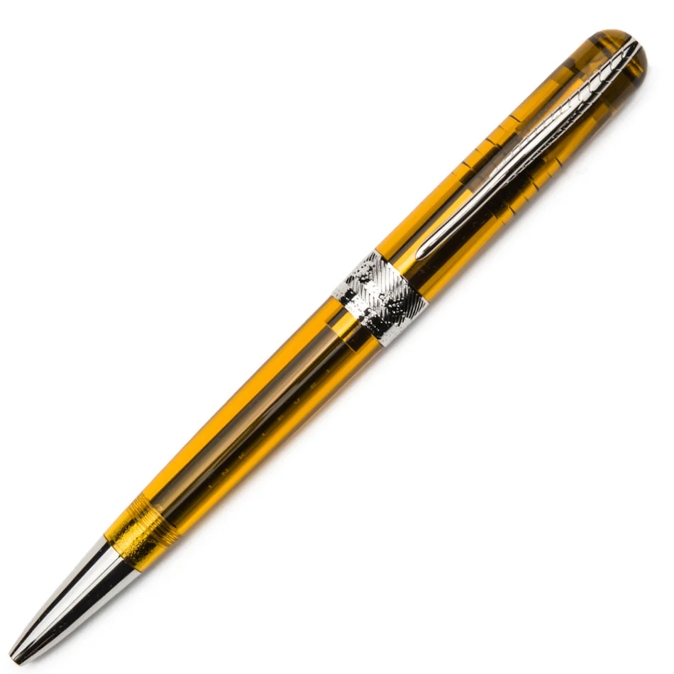 Pineider Avatar UR Demo Ballpoint Pen Amber