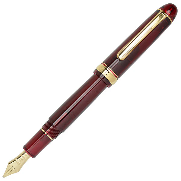 Platinum #3776 Century Music Nib Fountain Pen Bourgogne